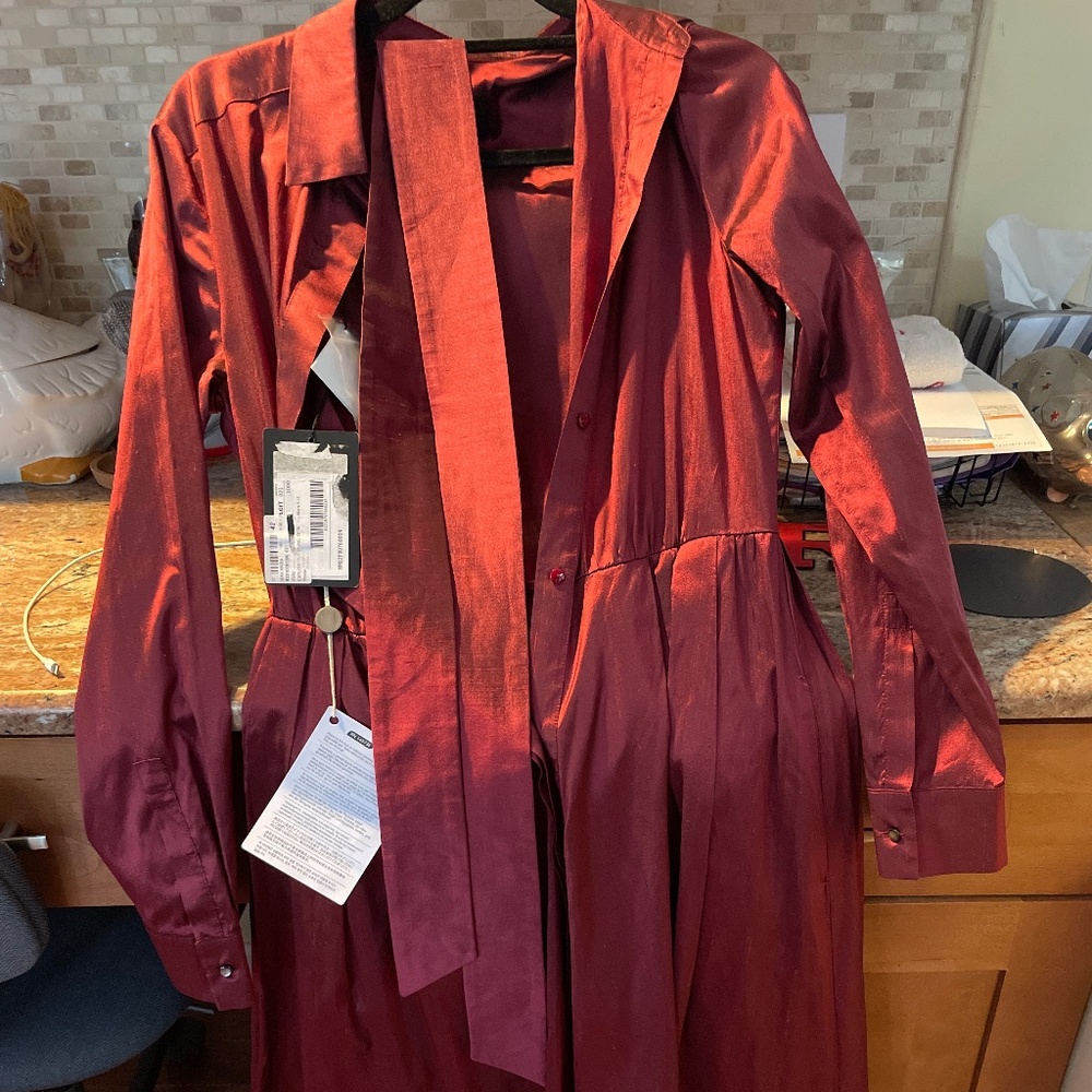 RARE MAX MARA SHATUNG MIDI DRESS